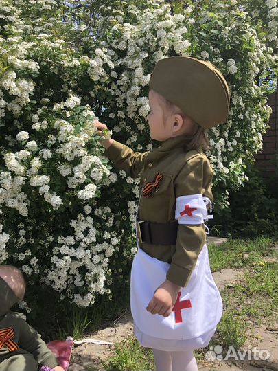 Детская военная форма для девочки прокат