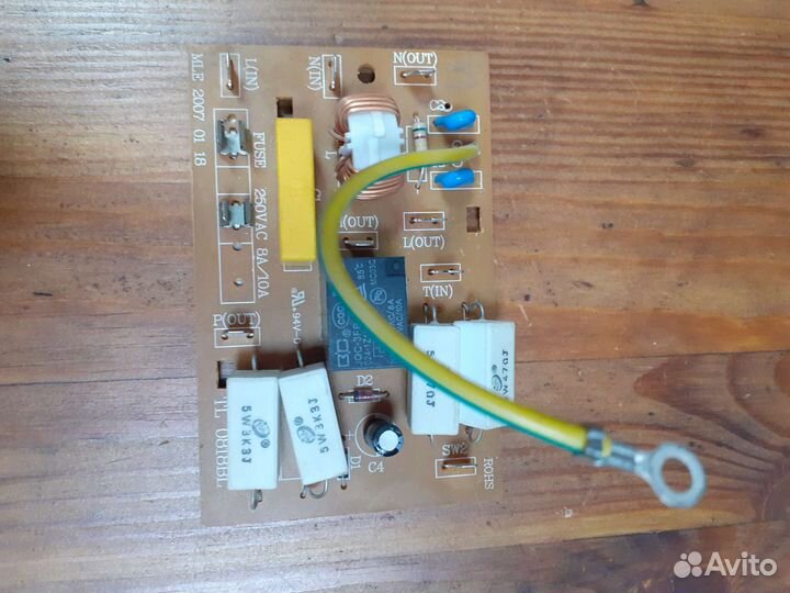 Плата сетевого фильтра микроволновой печи