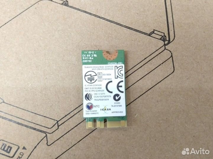 Wi-Fi + Bluetooth для ноутбука и компов M.2