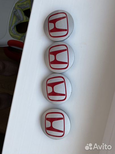 Оригинальные колпачки на литые диски honda