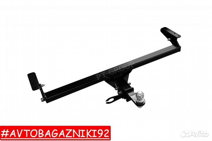 Фаркоп (тсу) прицепное под квадрат для Volvo XC90
