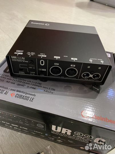 Внешняя звуковая карта Steinberg UR22C