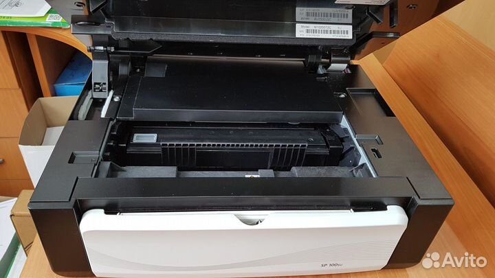 Мфу лазерное Ricoh Aficio SP 100SU, ч/б, A4