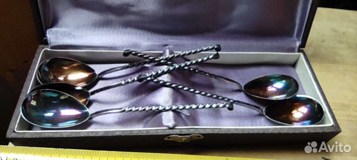 Мельхиоровые ложки новые