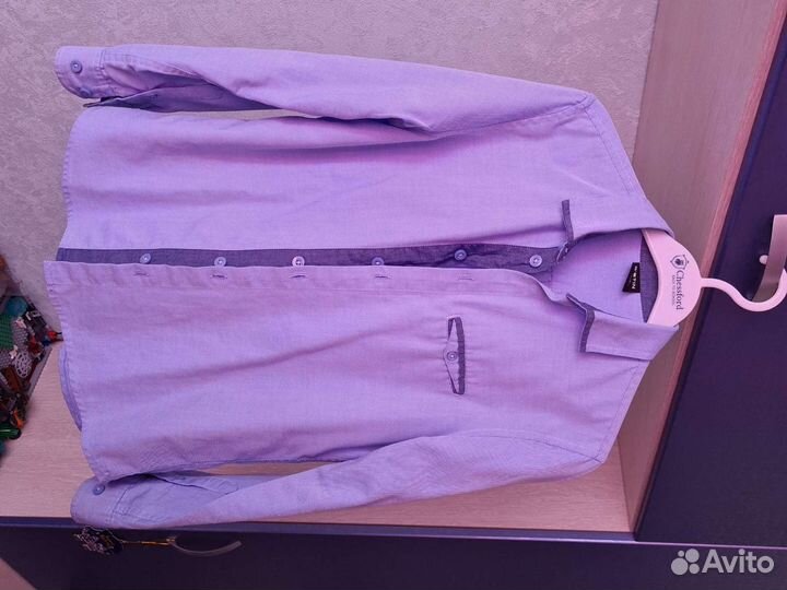 Рубашки на мальчика 134-140