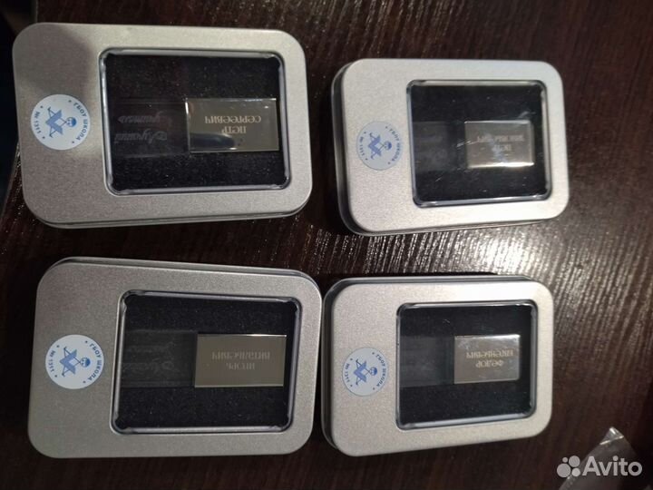 Флешка стеклянная с гравировкой готовый набор