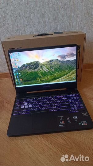 Игровой asus (GTX1650/RyZ-5/16Ram/120Hz/m2-512GB)
