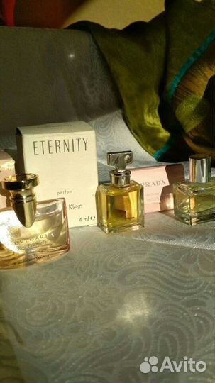 Миниатюры bvlgari, prada,eternity