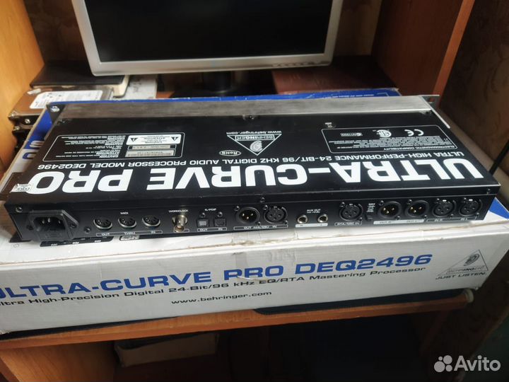 Эквалайзер behringer ultra-curve PRO DEQ2496