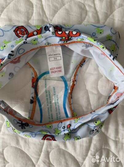 Плавки для плавания новорожденному и на 6 мес