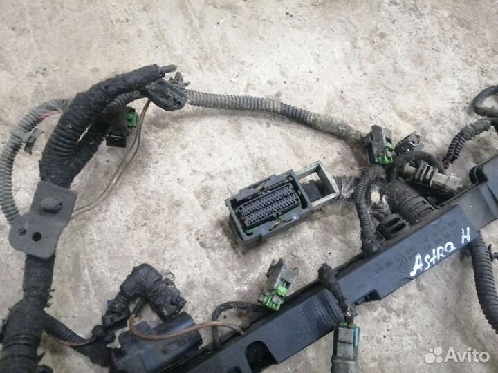 Проводка на двигатель z16xer Opel Astra H