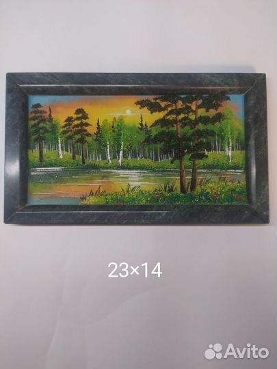 Панно из натурального камня