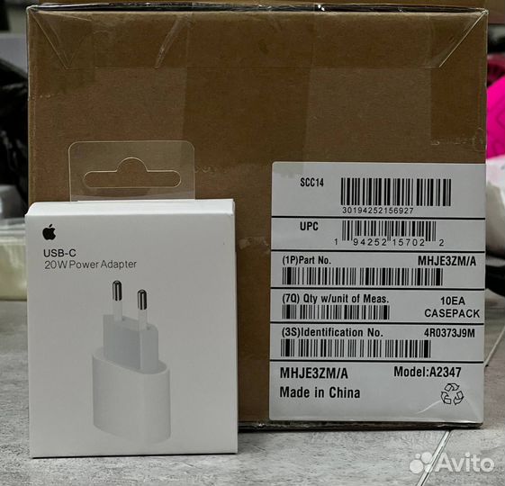 Блок питания apple 20w