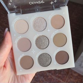 Colourpop тени Deja Brew Mauvin up petals en point