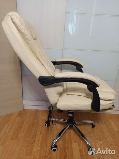 Кожаное кресло с массажем новые доставка беспл