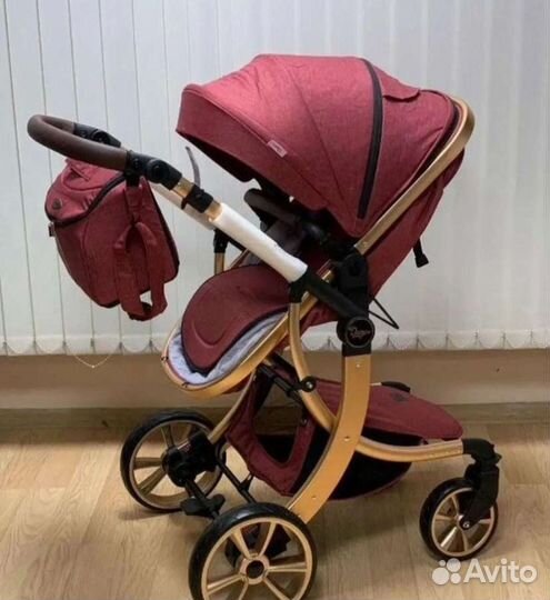 Коляска 2 в 1 Delux