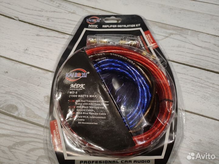 Полный Комплект проводов для Сабвуфера и Усилителя