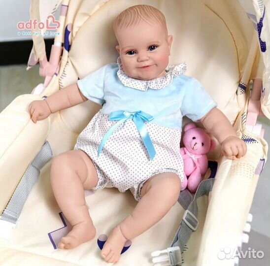 Кукла реборн пупс девочка силиконовая новая