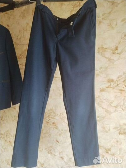 Школьный костюм для мальчика 140 146 синий