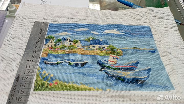 Вышитые работы