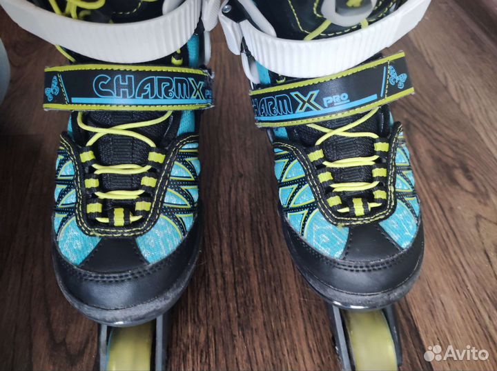 Роликовые коньки К2 детские раздвижные 28-32р