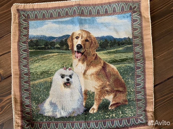 Чехол на подушку, гобелен