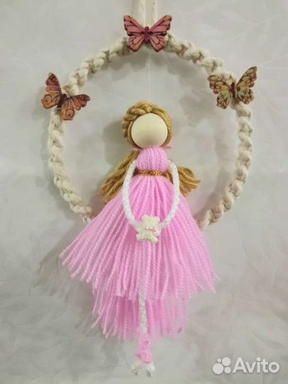 Создаю куклы в технике макраме