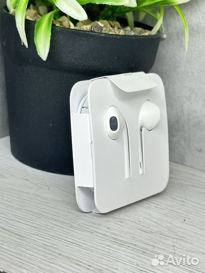 Наушники apple earpods lightning оригинал