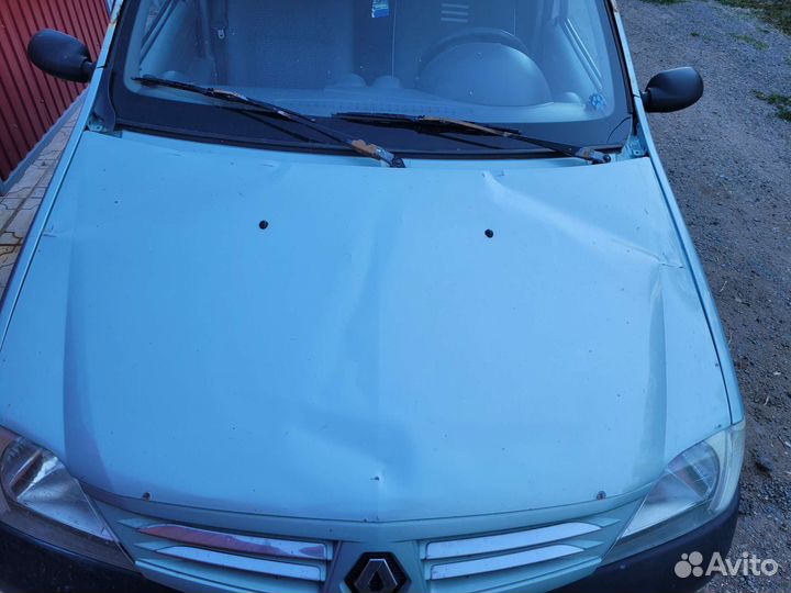 Renault Logan 1.6 МТ, 2007, битый, 345 000 км