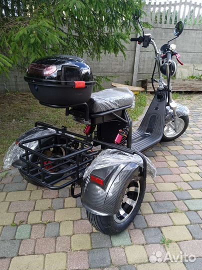 Электроскутер citycoco trike GT X11 pro