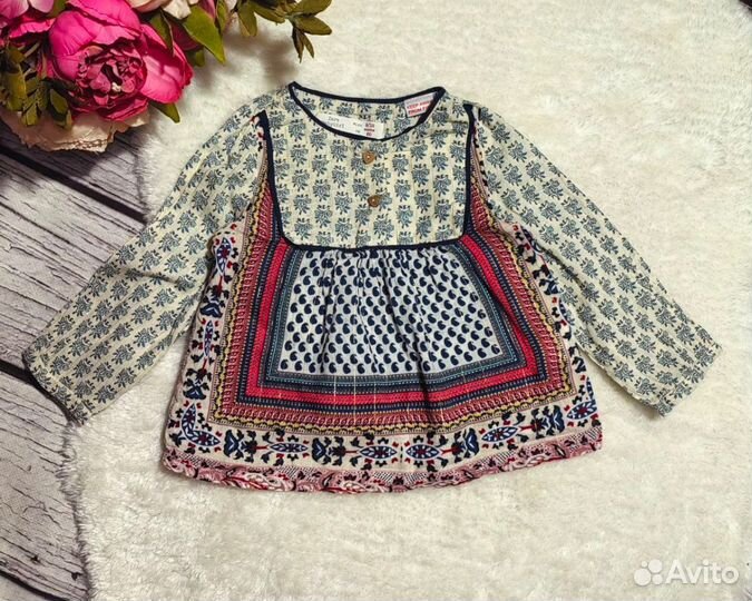 Пакет вещей для девочки 9-12 м