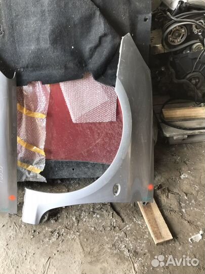 Пежо 307 крыло переднее левое пластиковое