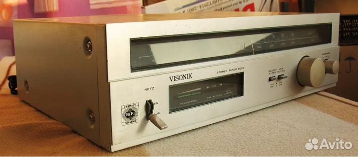 Винтажный HI-FI тюнер Visonik 8002