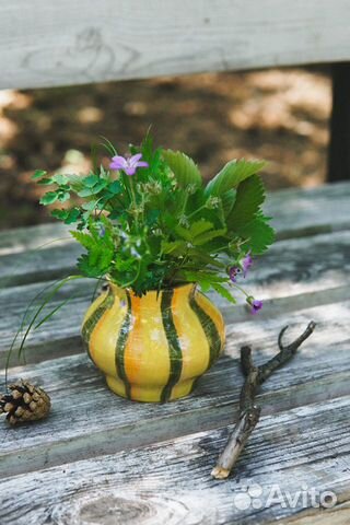 Ваза керамическая тыква