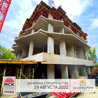 Ход строительства ЖК «Акватория» 3 квартал 2022