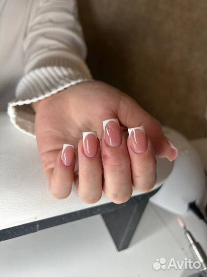 Маникюр наращивание советский