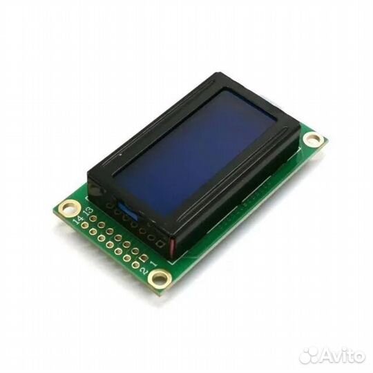 ЖК экраны LCD 0802A, синяя подсветка, лот 16шт