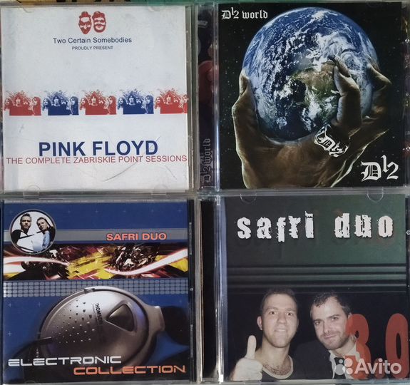 CD Pink Floyd, D12, Safri duo