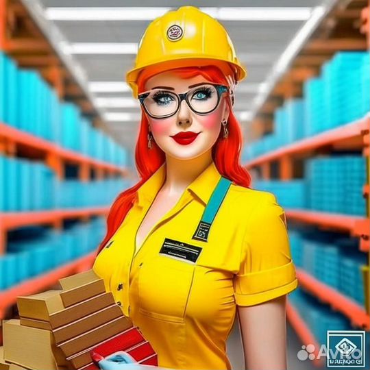 Стикеровщик /ца Еженедельная оплата Москва