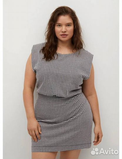 Платье женское в клетку