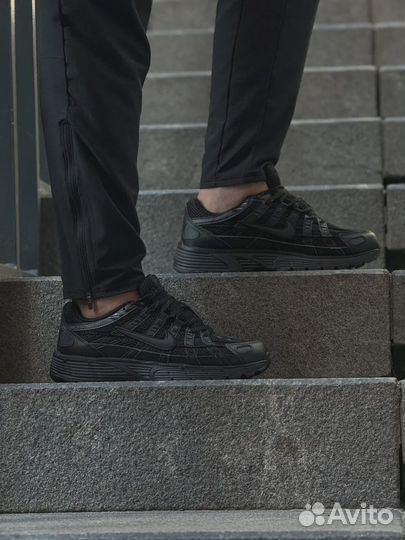 Кроссовки Nike P-6000 Black (41-45)