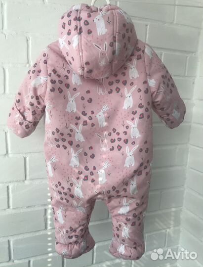 Комбинезон с шапочкой 74 размер