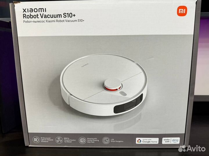 Робот-пылесос Xiaomi Robot Vacuum S10+ EU BHR6368E