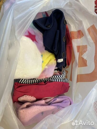 Пакет одежды на девочку 98 104