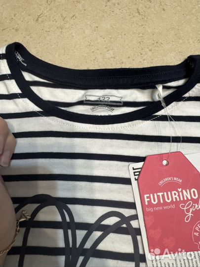 Футболка девочка 122