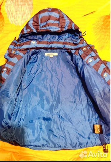 Куртка весенняя для мальчика 104, с вещами пакетом