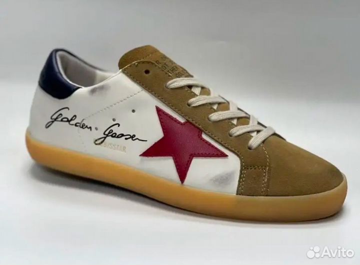 Кеды женские Golden Goose с эффектом потертостей