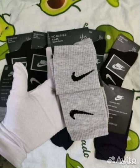 Носки мужские высокие nike