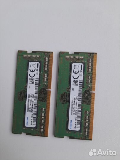 Оперативная память sodimm Samsung