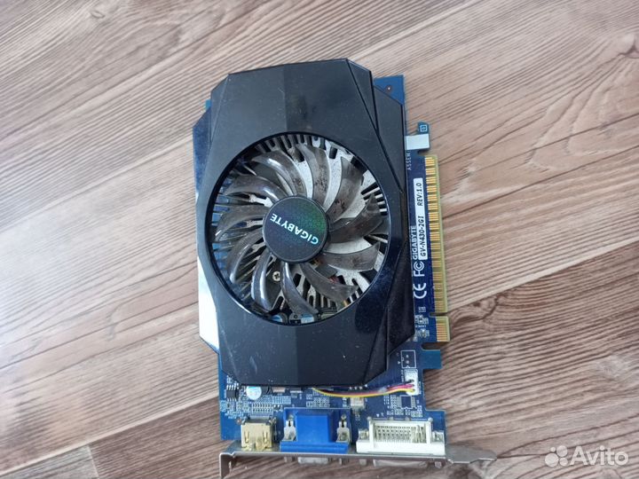 Видеокарта gigabyte nvidia GeForce GT 430 1гб